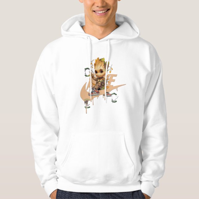 Design av vågstötar hoodie (Framsida)