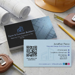 Design-Build Firms Business | Sealight Minimalist Visitkort