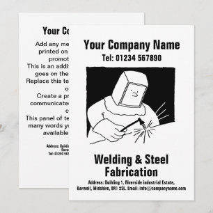 Design Card för Tecknad för svetsning och tillverk Julkort