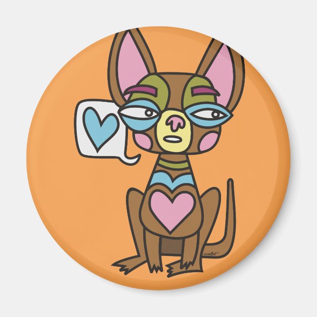 Design Chiwawa Magnet (Framsidan)