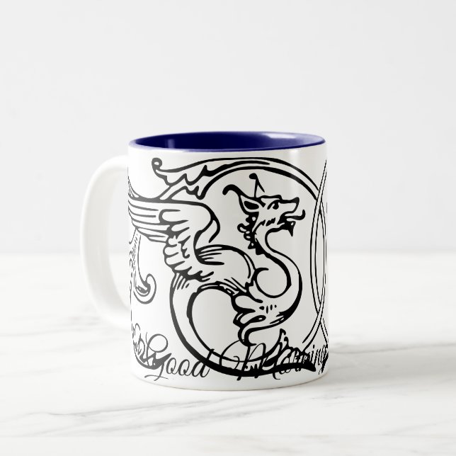 Design Dragon Kaffe koppar (Framsida vänster)