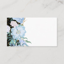 Design Egna Blåa blommor Trending Girly Stationery
