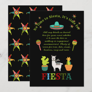 Design Egna FIESTA Folk Art Bröllop Möhippa Inbjudningar