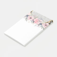 Design Egna Söt Girly Rosa Blommigt Stationery