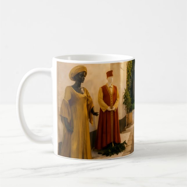 Design elegante e raffinato kaffemugg (Vänster)