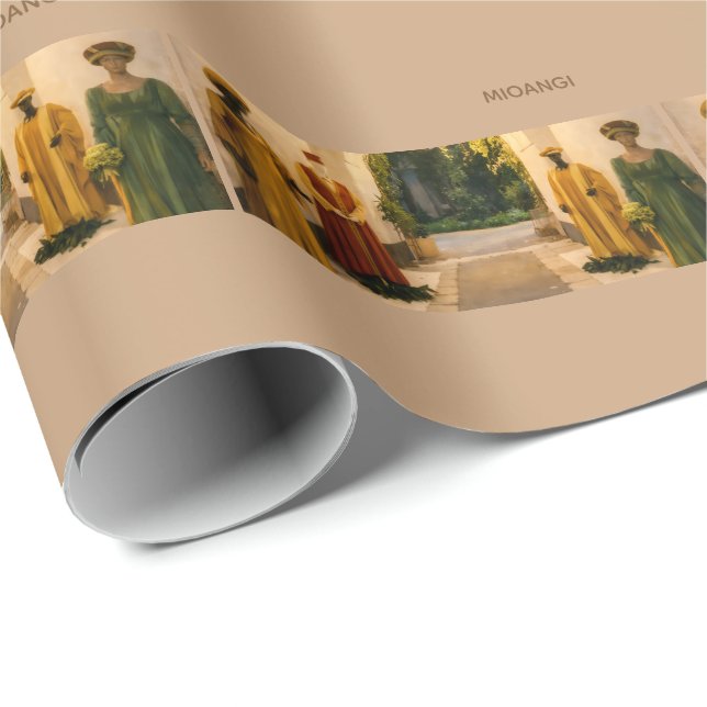 Design elegante e raffinato presentpapper (Rullad Hörn)