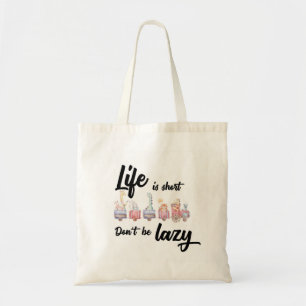 Design Embroidery Initial Canvas Tote Bag Tygkasse