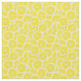 Design Fabric för segmenterade citroner Tyg