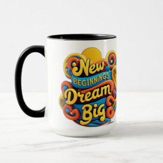 Design featuring an inspiring message for a fruitf mugg