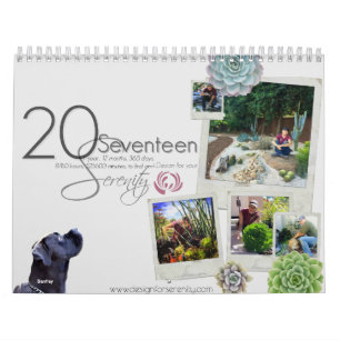 Design för 2017 kalender för Serenity