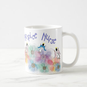 Design för änglar för klosterhärbärgesjukskö kaffemugg