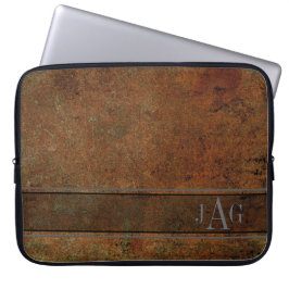 Design för antikvitetbruntbok laptop sleeve