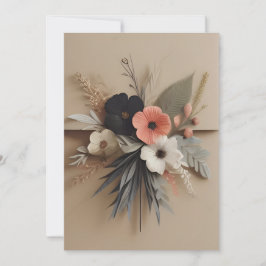 Design för att dra och släppa Anpassningsbar-hände Inbjudningar