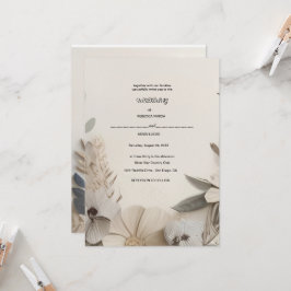 Design för att dra och släppa Anpassningsbar-hände Inbjudningar