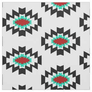 Design för Aztec indian för Southwest stam- Tyg