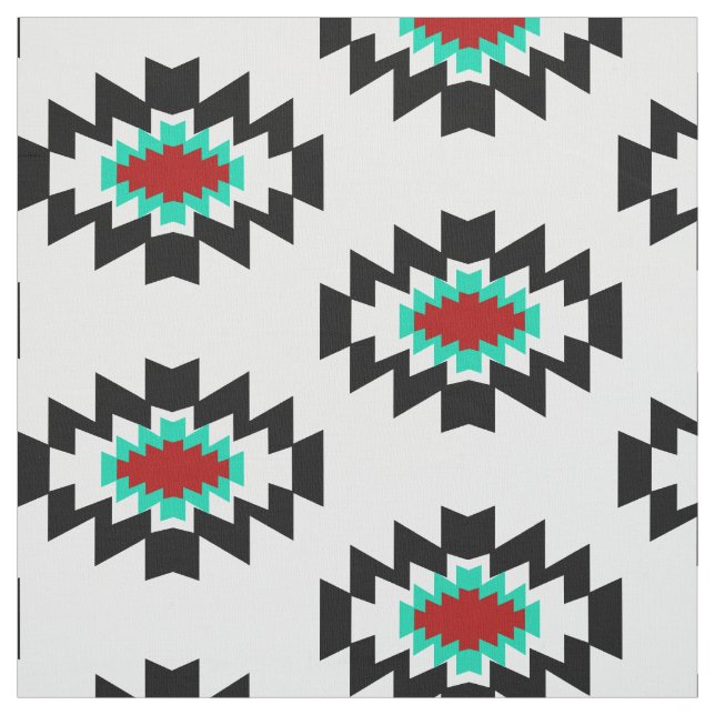 Design för Aztec indian för Southwest stam- Tyg (Provkarta)
