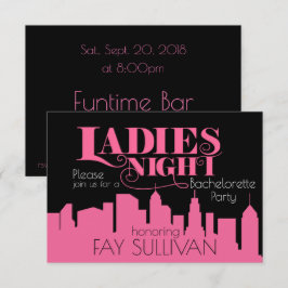 Design för Bachelorette partyinbjudan Inbjudningar