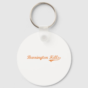 Design för Barrington backeIllinois klassiker Nyckelring