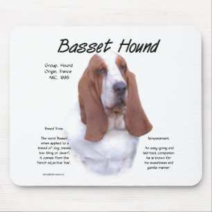 Design för Bassethundhistoria Musmatta