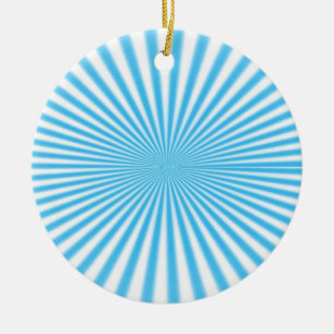 design för blå stjärnor i coolan julgransprydnad keramik