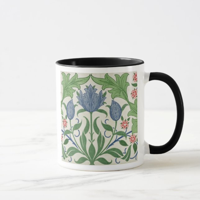 Design för blom- tapet mugg (Höger)