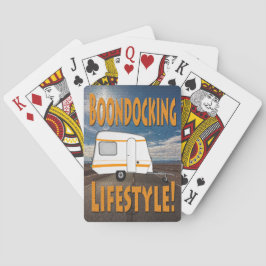 Design för Boondocking livsstilcampare Casinokort