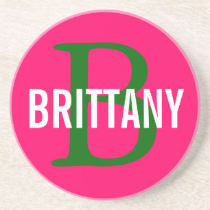 Design för Brittany avelMonogram Underlägg