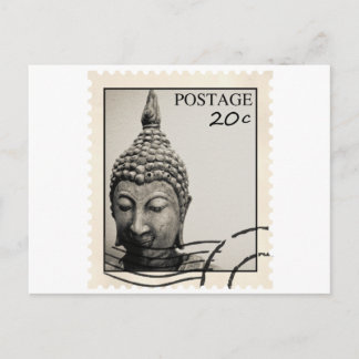 Design för Buddha portofrimärke Vykort