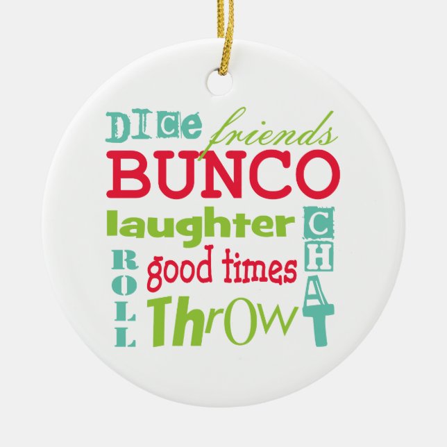 Design för Bunco tunnelbanankonst vid Artinspired Julgransprydnad Keramik (Framsidan)