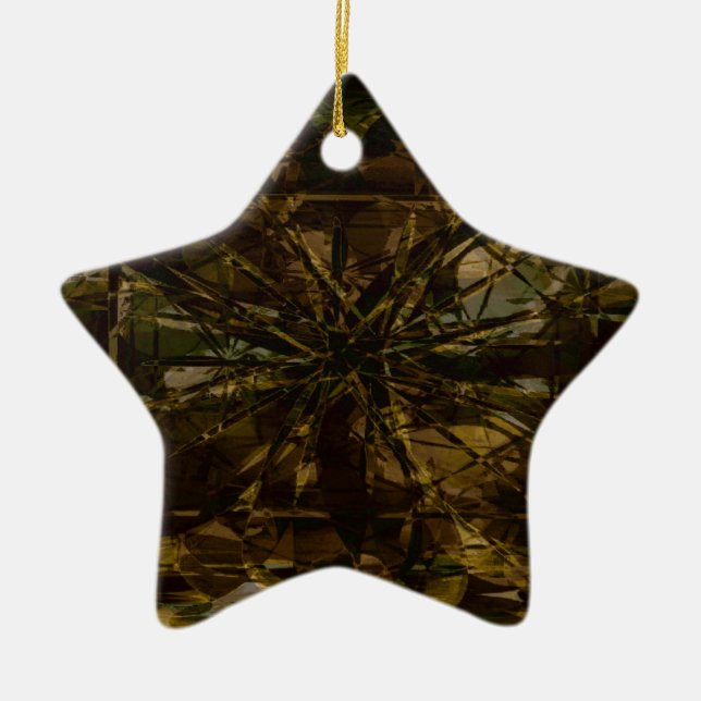 Design för Camo älskarePetal Julgransprydnad Keramik (Framsidan)