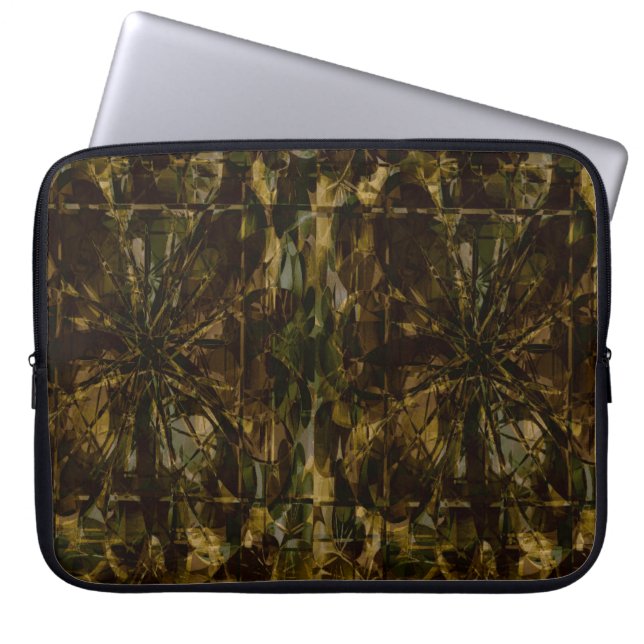 Design för Camo älskarePetal Laptop Fodral (Framsidan)