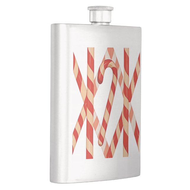 Design för Candy cane Red White Vector Fickplunta (Höger)