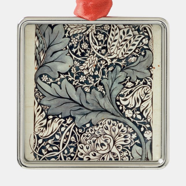 Design för den Avon chintzen, c.1886 Julgransprydnad Metall (Framsidan)