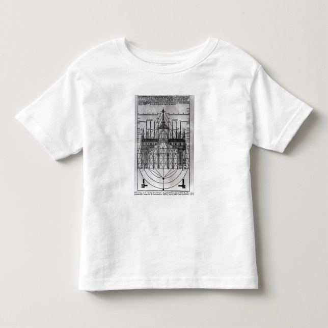 Design för den Milan domkyrkan Tee (Framsida)