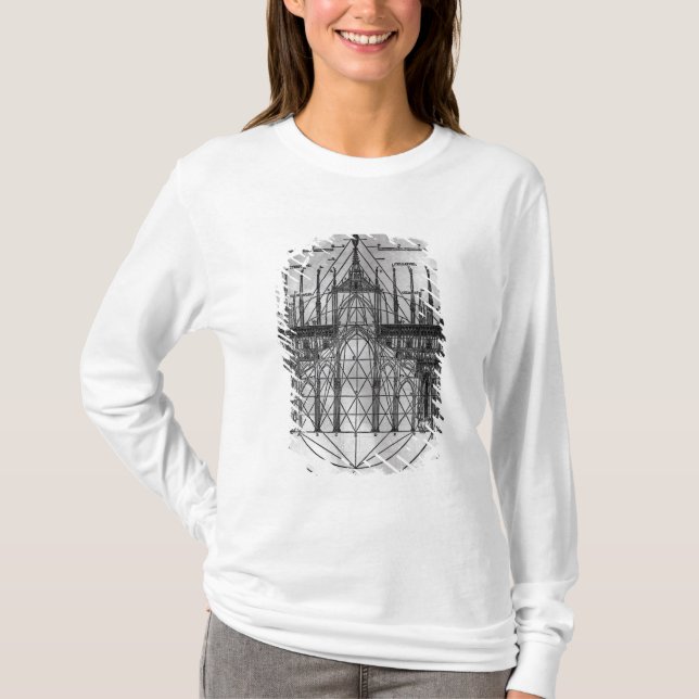 Design för den Milan domkyrkan Tee (Framsida)