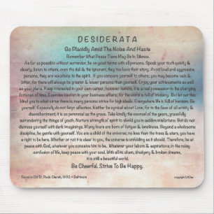 Design för DesiderataMousepad vattenfärg Musmatta
