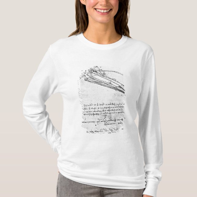Design för en flygmaskin t-shirt (Framsida)