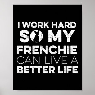 Design för en Fransk Bulldog Owner 1 Poster
