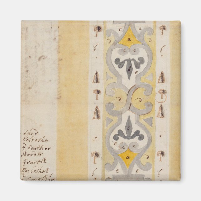 Design för en Knot Garden, Bush Backe, nära Edmont Magnet (Framsidan)