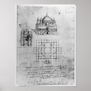 Design för en kyrka, fol. 4r poster
