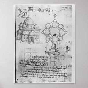 Design för en kyrka, fol. 4r poster