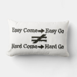 Design för enkla arbets- och arbetsrelationer lumbarkudde