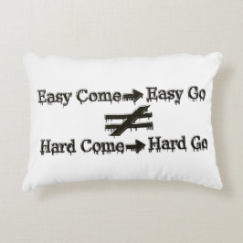 Design för enkla arbets- och arbetsrelationer prydnadskudde