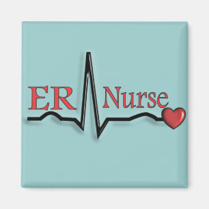 Design för ER-sjuksköterska QRS Magnet