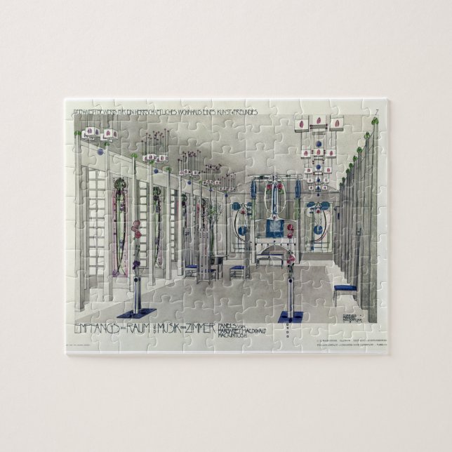 Design för ett musikrum med paneler vid Margaret Pussel (Horisontell)