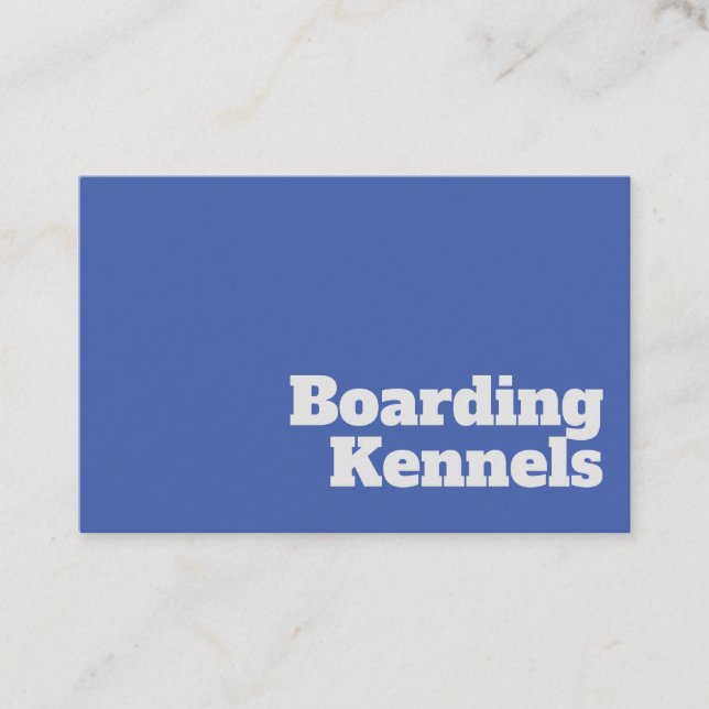 Design för fet och tydlig boardingpaket visitkort (Framsida)