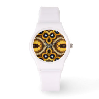 design för fjäril struktur watch armbandsur