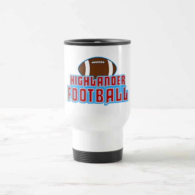 Design för fotboll för Cambria höjdHighlanders Resemugg (Center)