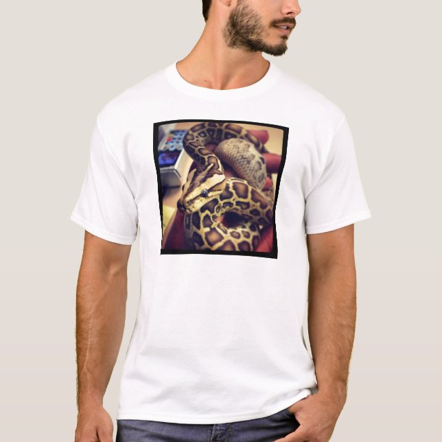 Design för foto för pytonorm för Hypobebis burmese Tee (Framsida)