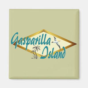 Design för Gasparilla öFlorida strand Magnet